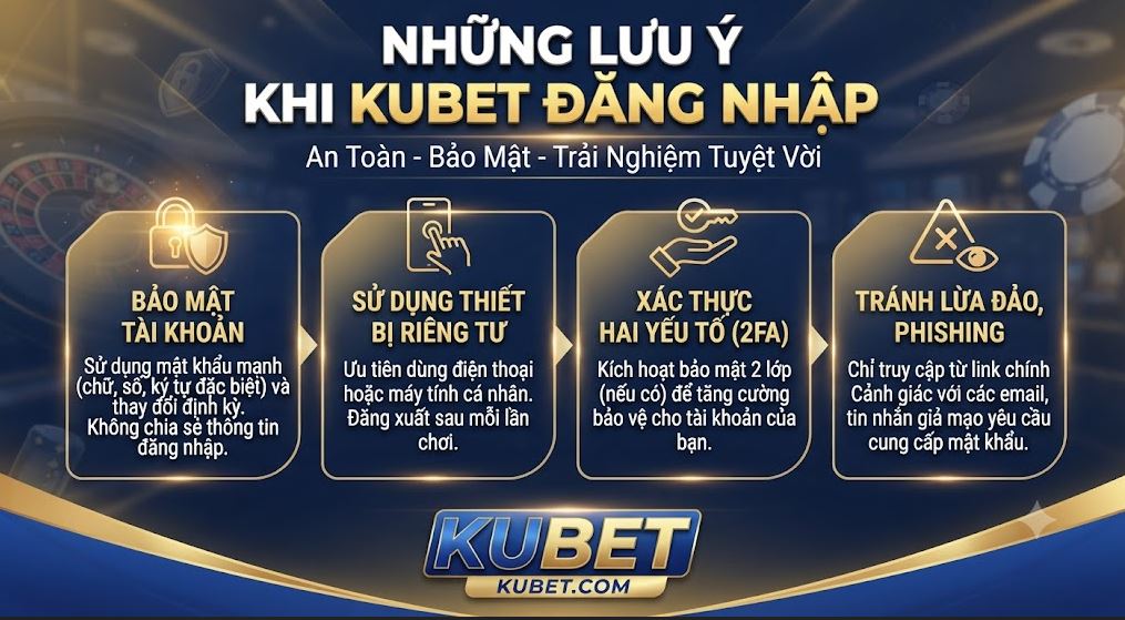 Kubet Đăng Nhập: Hướng Dẫn Truy Cập Nhanh Chóng, An Toàn Mọi Thiết Bị